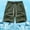 Mens Army Green Shorts, variant on HOOMEUMY Men's Summer Beach Shorts Quick Dry Swim Trunks with Pockets Board Shorts Mesh Lining Drawstring Waist Black 10