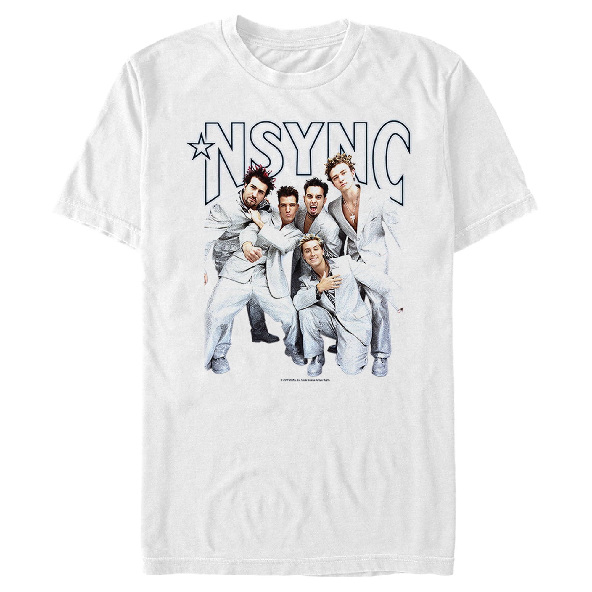 NSYNC Men's NSYNC Iconic Suits TShirt