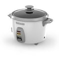 thumbnail image 2 of BLACK+DECKER 16 Cup White Rice Cooker, 2 of 6