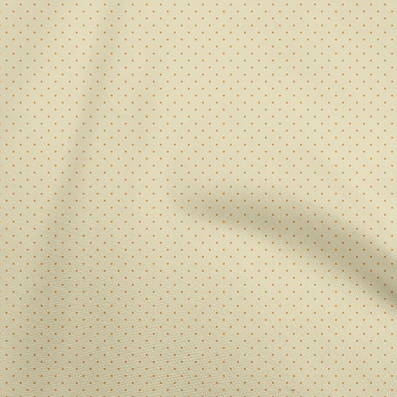 oneOone Viscose Chiffon Yellow Fabric Dot Diy Clothing Quilting Fabric Print Fabric By Yard 42 Inch Wide