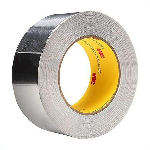 3m Foil Tape,1 7/8 in x 49 yd,Aluminum 3380