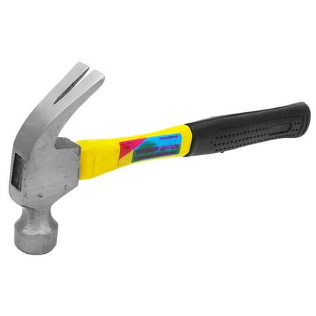 "TarrKenn 16-oz Claw Hammer with Fiberglass Handle"