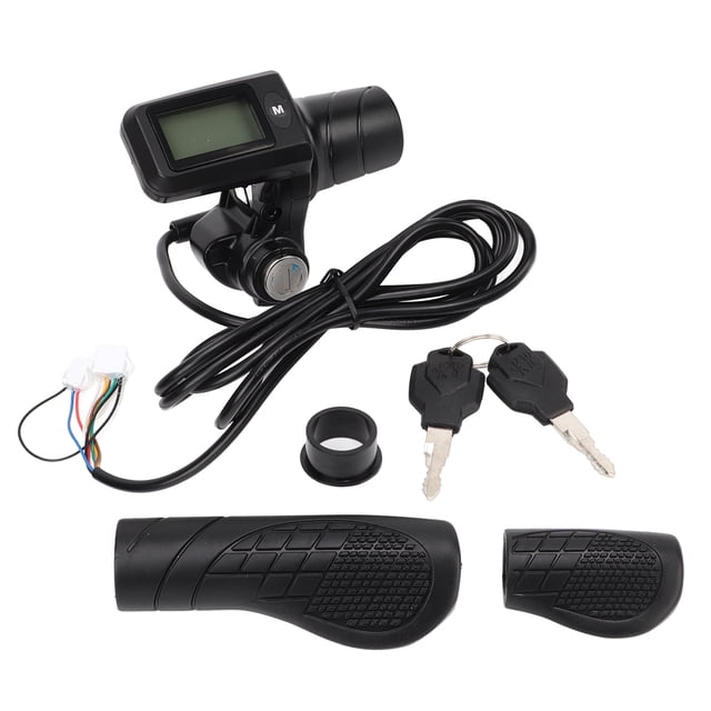 805 LCD Pantalla de Acelerador, Botones Operación de la Luz del Acelerador de Acelerador Eléctrico Duradero ABS para Manillares de 22.5 mm para modificar