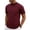 Wine, variant on VSSSJ Men's Mock Turtleneck Knit Tops Short Sleeve Slim Fit Knitted Shirt Casual Breathable Classic Basic Solid Color Tee Shirts White L