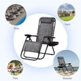 thumbnail image 4 of Set de 2 relajantes sillones reclinables para patio Nazhura Steel Mesh, 4 of 9