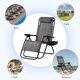 thumbnail image 4 of Set de 2 relajantes sillones reclinables para patio Nazhura Steel Mesh, 4 of 9