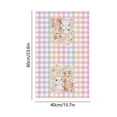 thumbnail image 3 of Weloille Easter Kitchen Towel, 1.31 x 1.97 Feet Spring Summer Absorbent Hand Towel, Soft Lint Free Fade Resistant Reusable Towel, Decorative Towel for Kitchen Bathroom Household Daily Use, 3 of 6