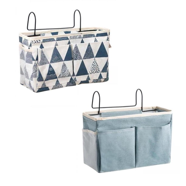 Paquete de 2 Bolsas de Noche para Habitación , Organizador de Almacenamiento Colgante Nocturno para para Niños