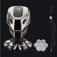 thumbnail image 2 of actualice la afeitadora eléctrica 5 en 1 para hombres Afeitadora de cabeza calva Afeitadora eléctrica inalámbrica para hombres Afeitadora rotativa impermeable Kit de aseo, pantalla LED, XianweiShao 8390615167628, 2 of 5