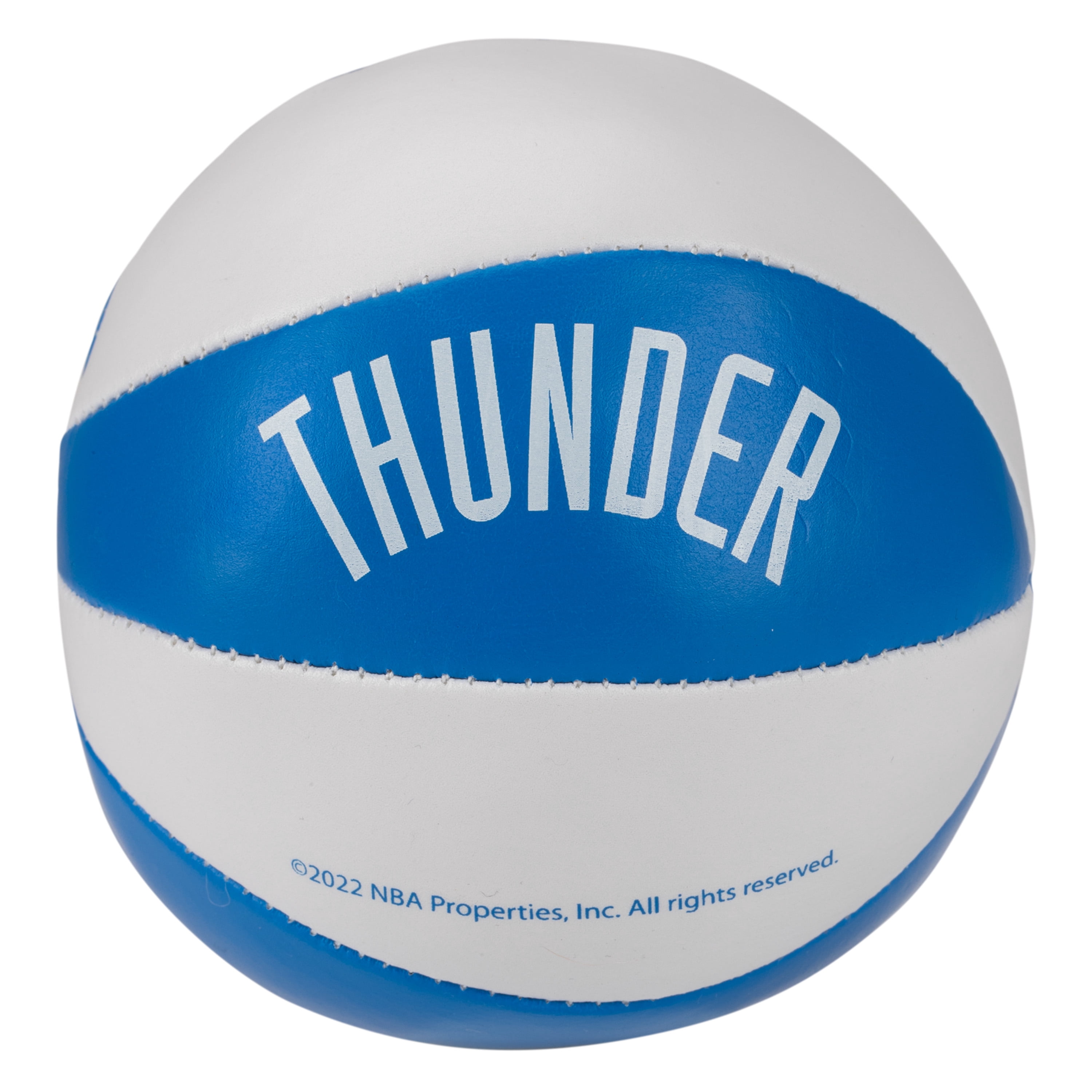 Franklin Sports NBA Oklahoma City Thunder Toy Basketballs - 2 Pack