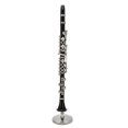 thumbnail image 3 of 16cm Mini Black Clarinet Model Decoration Realistic Dollhouse Clarinet Musical Instrument, 3 of 5