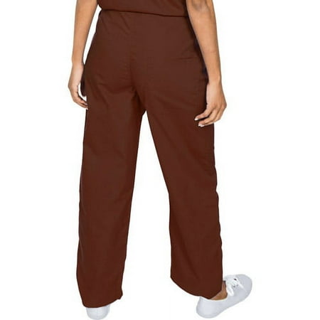 Meditreads Anti-Microbial Unisex Scrub Pant, Chocolate