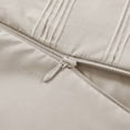 thumbnail image 2 of Ensemble de Couette à Rayures Entièrement Tissé 3 Pcs Neutre, 2 of 5