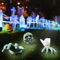 thumbnail image 3 of Realistic Skulls and Old Man Head Zombies, Best Halloween Yard Decorations for Indoor and Outdoor Graveyards, 3 of 4