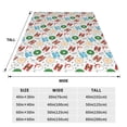 thumbnail image 3 of Salouo Christmas Hohoho 1 Print Bed Blankets,Flannel Blanket Comfortable Air Conditioning Blanket Lightweight Blanket for Sofa Bed Travel & Couch -40"x30", 3 of 8