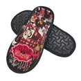 thumbnail image 2 of Hazbin Hotel Furry Slippers For Men Women Fuzzy House Slippers Winter Anti-Slip Indoor And Outdoor Slip On Shoes Medium, 2 of 8