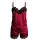 thumbnail image 5 of Gibobby Conjunto de lencería Lencería sexy para mujer, camisón de encaje con camisola de encaje para mujer lencería(Rojo, G), 5 of 5