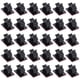 thumbnail image 2 of Adhesive Cable Holders Cable Management Adjustable Cable Clips Sleek Design Office Organization 30Pcs, 2 of 5