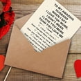 thumbnail image 2 of Tarjeta de San Valentín Bestmelo «I Love You More» para marido, 2 of 6