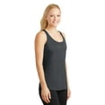 thumbnail image 4 of "Sport-Tek Women's Racerback Tank Top_Iron Grey_XX-Large,LST356,Iron Grey,XXL", 4 of 6