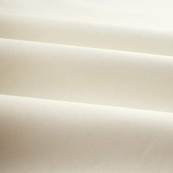 Roc-Lon Ivory Blackout Drapery Lining Fabric, 54 inch, White/Ecru - 3 Yard Cut