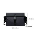 thumbnail image 3 of Fiudx Liquidación de ahorros de verano Bolso bandolera pequeño con bandolera en el pecho y hombro, bolso de viaje con una correa para hombres, mujeres y niños, 3 of 7