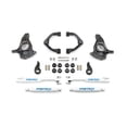 thumbnail image 4 of Fabtech Motorsports Leveling Kit Suspension K1064 Ultimate System; 4 Inch Lift; With Front And Rear Performance Shock Absorbers; Black Components/White Shock Absorbers, 4 of 5