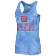 thumbnail image 2 of Women's Concepts Sport Royal New York Giants Billboard Scoop Neck Racerback Tank and Shorts Sleep Set, 2 of 5
