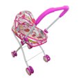 thumbnail image 1 of Carriola para Muñeca Accesorio The Baby Shop 56101800 estampado animales y flores Blanco -, 1 of 4