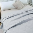 thumbnail image 5 of SDJMa Cooling Breathable Skinfriendly Comforter 39"x56",Comforter ,Bedding,Twin Comforter,Comforter Set ,Dorm Room Essentials,Dorm Apartment Essentials,College Essentials,Dorm ,Dorm Essentials(Gray), 5 of 8