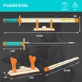thumbnail image 4 of YOUEEFY Sword Interlocking Block Building Set, 782 PCS, ABS Material, 4 of 6