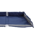 thumbnail image 2 of Xirurus Foldable Travel Tray Cover for Kids & Adults - Navy Blue, Waterproof Airplane & Train Table Organizer, Portable Lap Desk Activity Board for Toddlers, 10.63 inches / 27 cm, 2 of 9