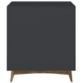 thumbnail image 4 of Manhattan Comfort Hamilton 4 Drawer Dresser in Dark Gray and Natural, 4 of 6