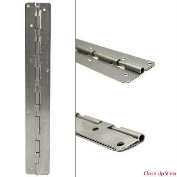 Boat Piano Hinge | 14 x 2 Inch Stainless Steel Pontoon Gate Hinge