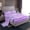 Purple S, variant on Manfei Purple Bow Butterfly 3pcs Twin Sheet Sets for Children Kids Teens,Letter Monogrammed Initial S Twin Fitted Sheet,Bling Glitter Breathable Flat Sheet,Graffiti Splash Home Decor