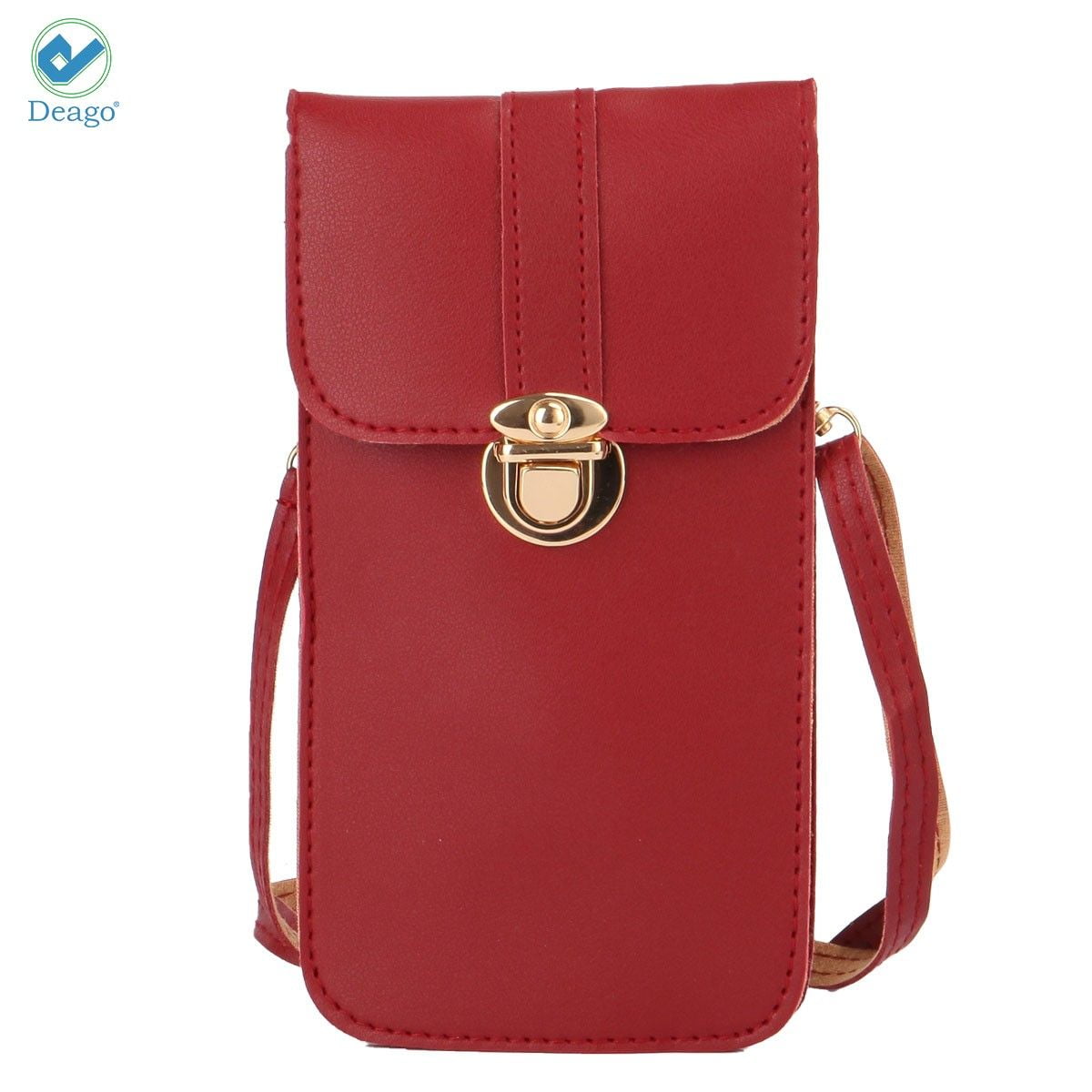Women's Genuine Leather Crossbody Shoulder Messager Bag Tote Mini Handbag 20CM 