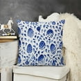 thumbnail image 2 of SHANXI  Outdoor Pillow Covers  Dense Blue Polka Dot Decor Waterproof Throw Pillow Covers Farmhouse Outdoor Waterproof Pillow Covers Decor for Patio Funiture Garden Sofa Couch 18x18in, 2 of 5