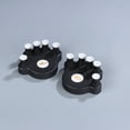 thumbnail image 1 of Corrector de dedos de piano Hugo 2Pcs para piano guitarra escaladores de roca Negro, 1 of 7