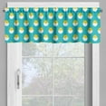 thumbnail image 2 of Ambesonne Yellow Bird Window Valance, Chicken in Cracked Egg, 54" X 18", Seafoam Yellow, 2 of 5