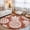 Brown, Ochre, Tan, variant on Kitchen Mats for Floor 3x5 Ft, Navy Blue White Pineapple Non Slip Area Rugs for Kitchen Bedroom Entryway, Tropical Summer Botanical Fruits Washable Carpet Runner Rug Floor Mats for Bedroom