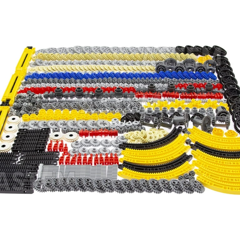 699pcs Technic Parts Technic Gears Axle Pin Connector Compatible with Lego Technic Technic Cam Worm Cogs Gears Steering Parts Differential Engine Kit. Walmart