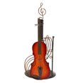 thumbnail image 1 of Soporte para toallas de papel con forma de violín, de metal duradero, acabado con barniz para hornear, perfecto para dormitorio, baño y oficina, 1 of 8