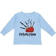 thumbnail image 3 of Inktastic Bagpiper Kids Future Piper Boys or Girls Long Sleeve Toddler T-Shirt, 3 of 5