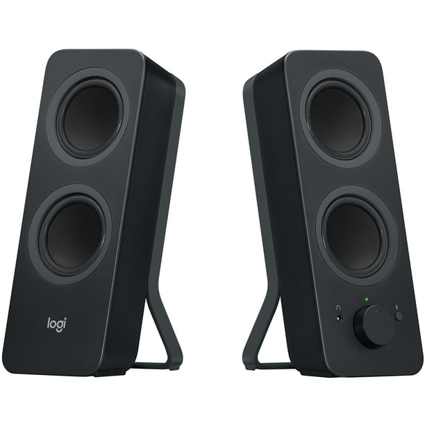 Logitech Z207 2.0 Stereo Speakers, Black - Walmart.com