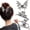 3PCS-A, variant on RVOV Matte Spider Gothic Hair Claw Clip, Halloween Dark Aesthetic Updo Hair Grip for Thick Hair, Sturdy Clamp for Women Girls Party Daily Use