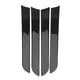 thumbnail image 1 of 4 Uds. Molduras de marcos de cubierta decorativa de fibra de carbono lateral de puerta de coche para Audi A4 B8 2007-2016, 1 of 8