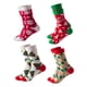 thumbnail image 2 of 4 pares de calcetines navideños, calcetines navideños, medias para botas, calcetines gruesos de invierno, calcetines cálidos, calcetines de, 2 of 9