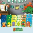 thumbnail image 3 of LEEYNEER 24 Pack Dinosaur Party Favor Bags - Kids Mutilcolor Goodie Bags for Birthday Party  Dinosaur Candy Treat Bags Dinosaur Party Paper Gift Bags for Boys Girls Shower Party Favor Sup, 3 of 7