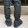 thumbnail image 4 of Milisten 1Par Cubrezapatos Reutilizables Impermeables Con Cremallera Protección Antideslizante Exterior, 4 of 8