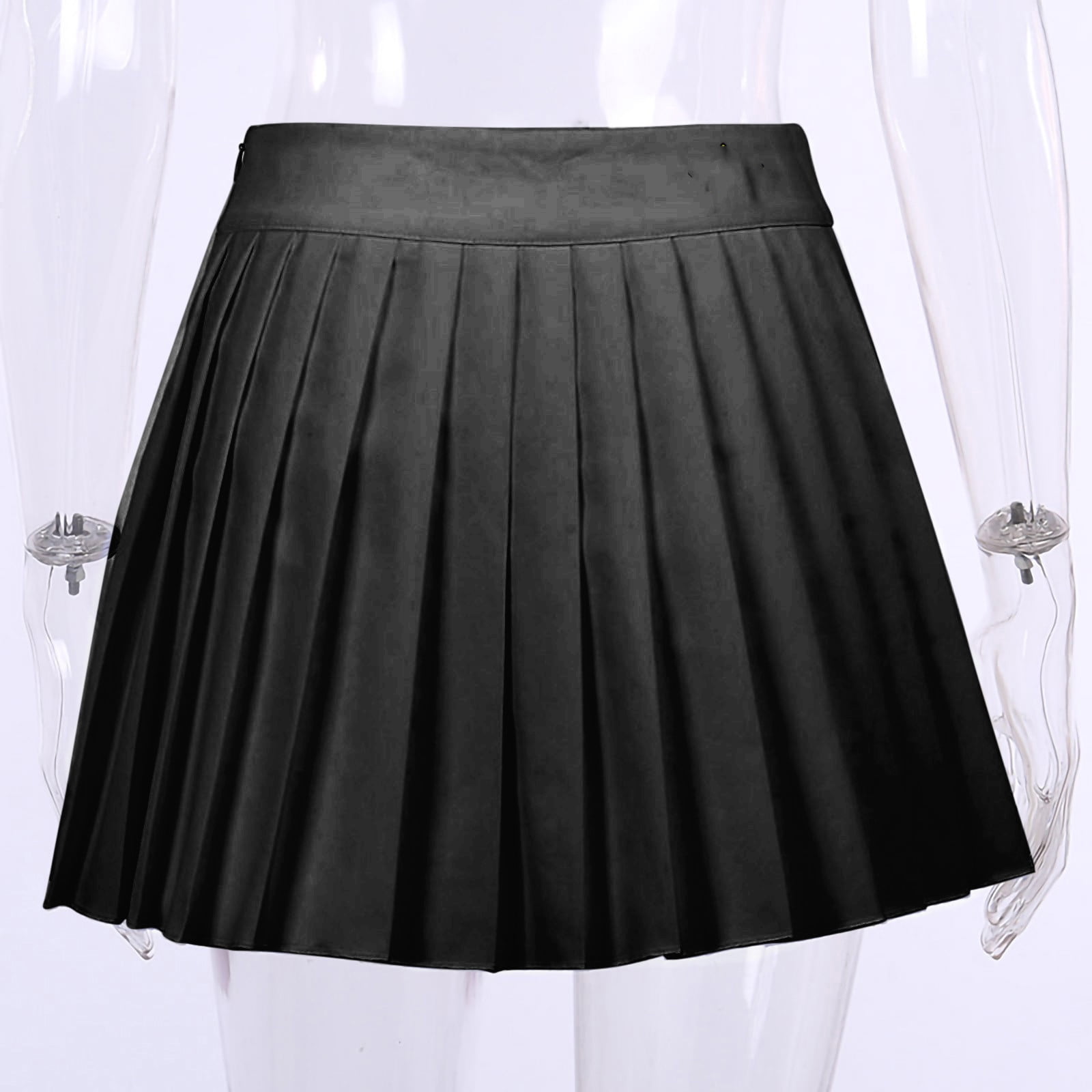 Black pleated mini skirt size 14 2025